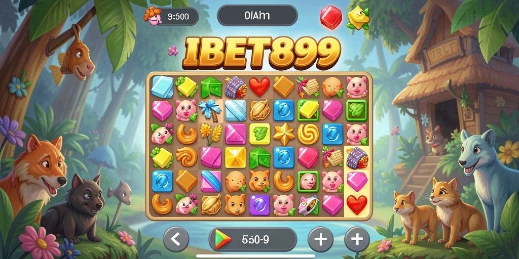 Tangkapan layar gameplay IBET899 yang menarik dan penuh warna.