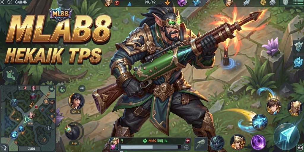 Tampilan menakjubkan dari gameplay MLBB8 yang penuh aksi.