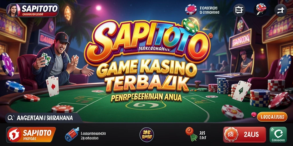 Screenshot SAPITOTO menampilkan gameplay Kasino yang seru dan mendebarkan.