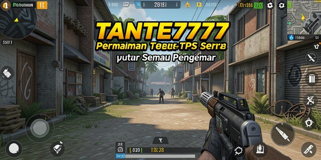 Tangkapan layar gameplay seru dari TANTE777 yang menunjukkan aksi mendebarkan.